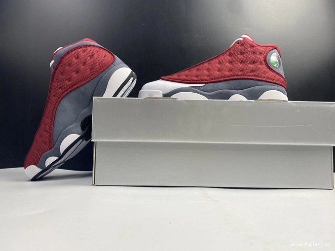 4179 Compact Red 13 Flint Gym Jordan 414571- Grey Retro 1014